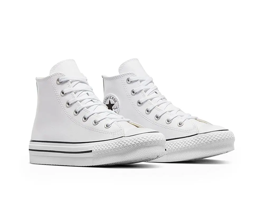 Zapatilla Converse Chuck Taylor Eva Lift Hi Niños Blanco - Image 5