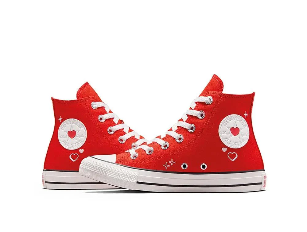 Zapatilla Converse Chuck Taylor Hi Mujer Rojo - Image 4