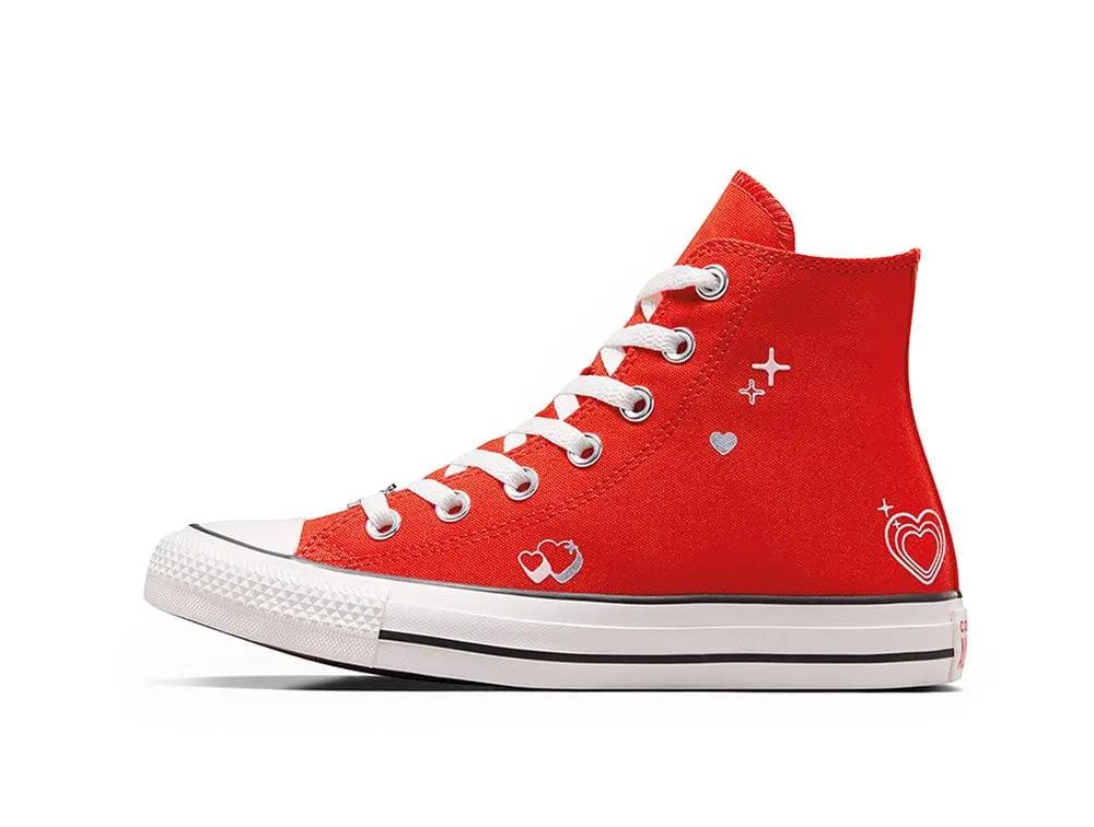 Zapatilla Converse Chuck Taylor Hi Mujer Rojo - Image 5