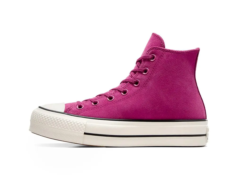 Zapatilla Converse Chuck Taylor PLataforma Crafted Color Mujer Lila - Image 5