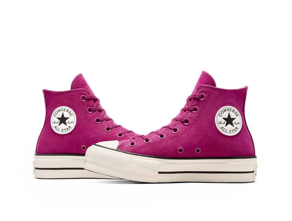 Zapatilla Converse Chuck Taylor PLataforma Crafted Color Mujer Lila - Image 6
