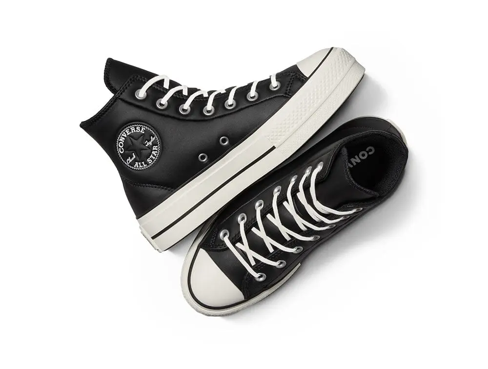 Zapatilla Converse Chuck Taylor Plataforma Puff Mujer Negro - Image 2