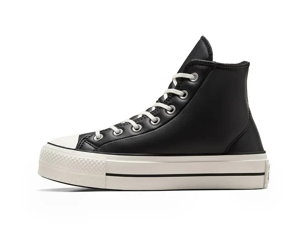 Zapatilla Converse Chuck Taylor Plataforma Puff Mujer Negro - Image 4