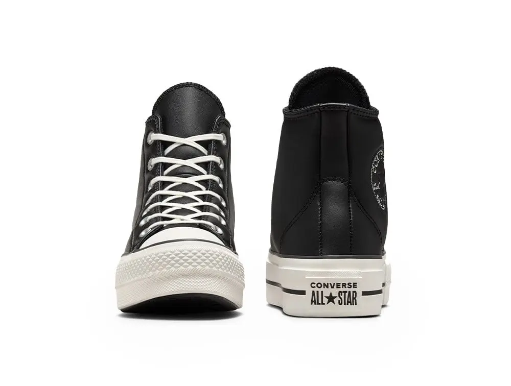 Zapatilla Converse Chuck Taylor Plataforma Puff Mujer Negro - Image 5