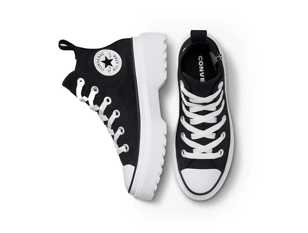Zapatilla Converse Chuck T Lugged Lift Niños Negro - Image 5