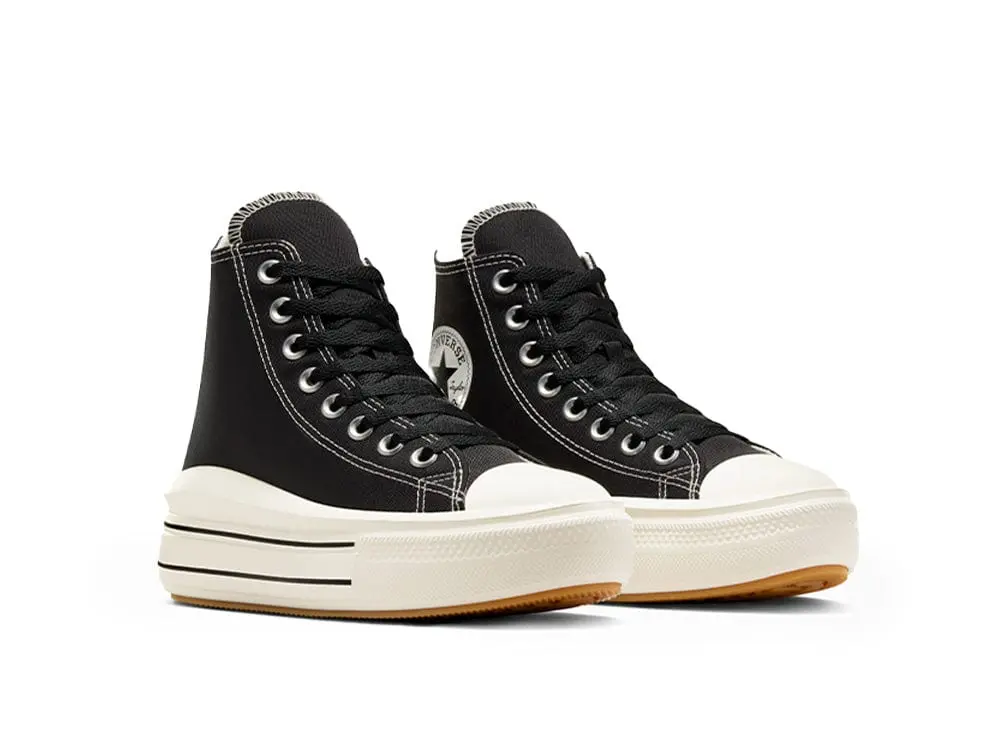 Zapatilla Converse Chuck Taylor Move Mujer Negra - Image 2