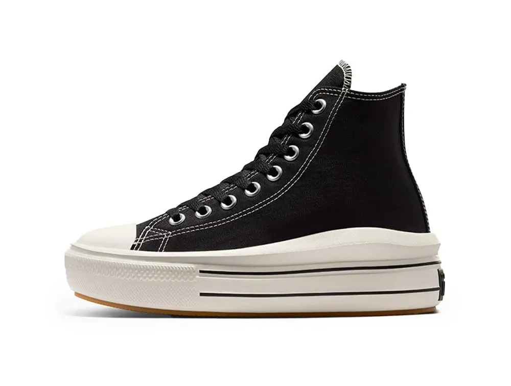Zapatilla Converse Chuck Taylor Move Mujer Negra - Image 4