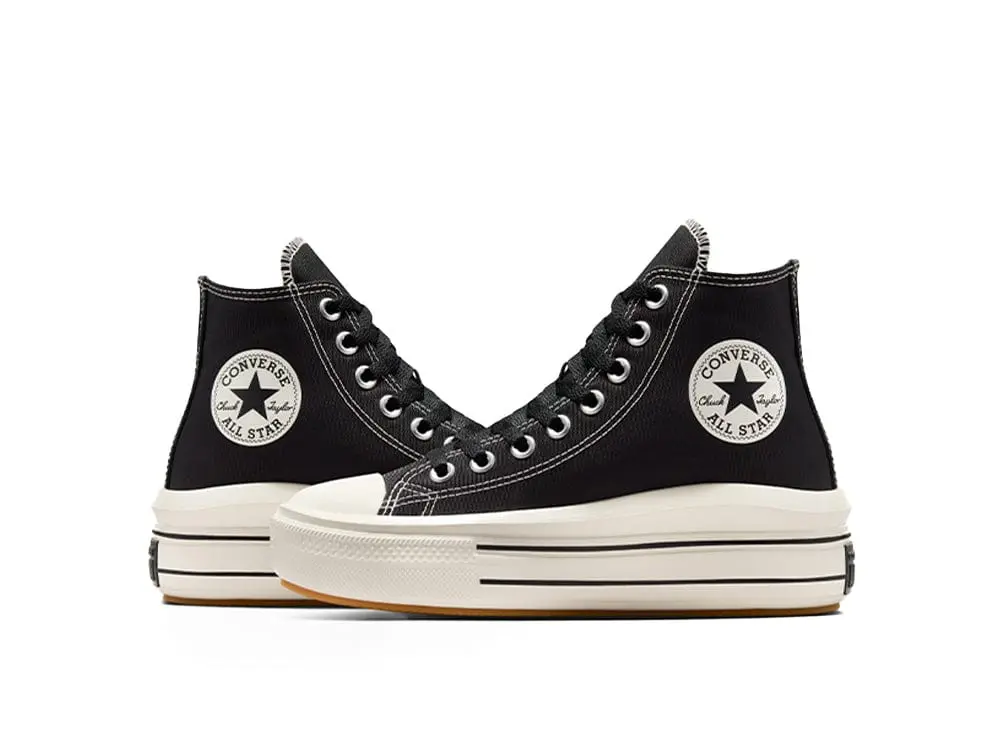 Zapatilla Converse Chuck Taylor Move Mujer Negra - Image 5