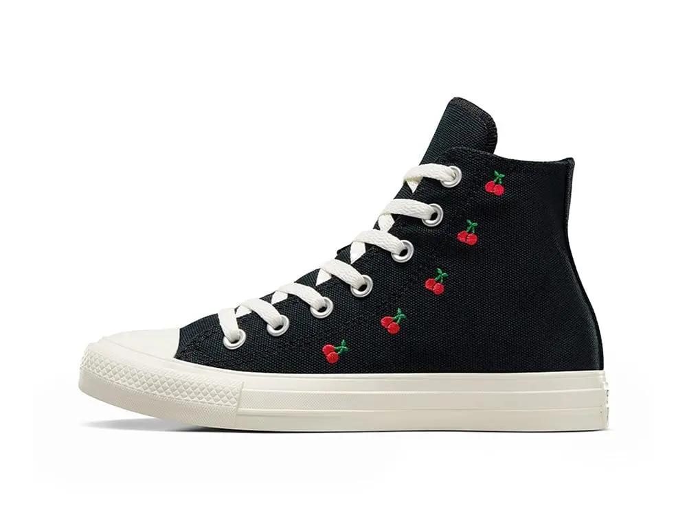 Zapatilla Converse Chuck Taylor All Star Cherry Mujer Negro - Image 2