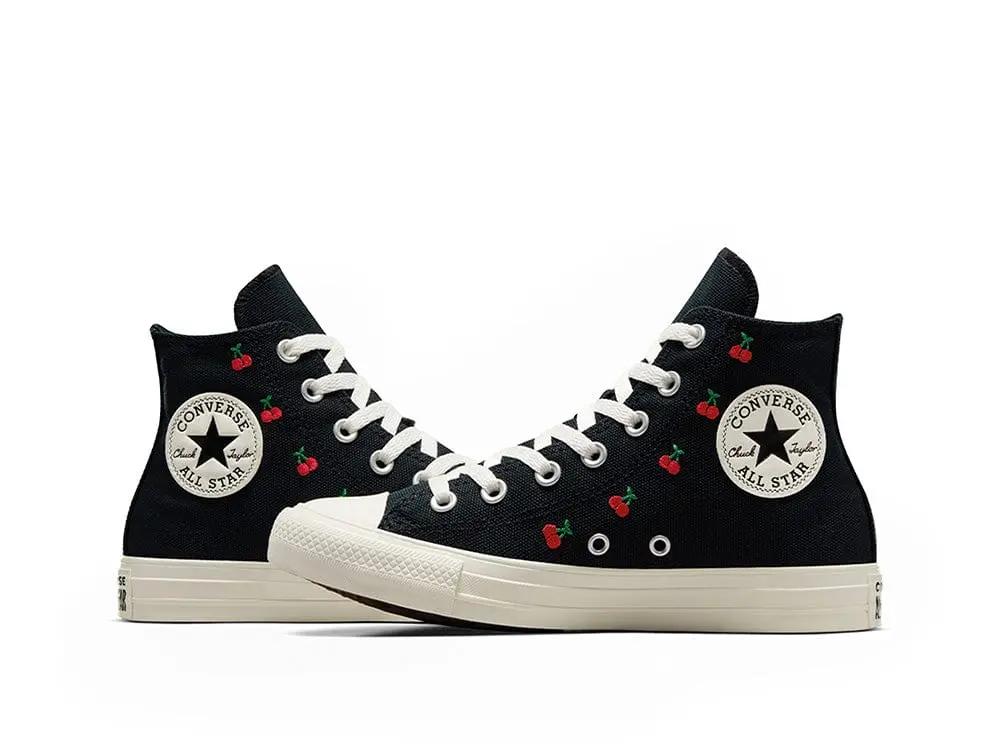 Zapatilla Converse Chuck Taylor All Star Cherry Mujer Negro - Image 6