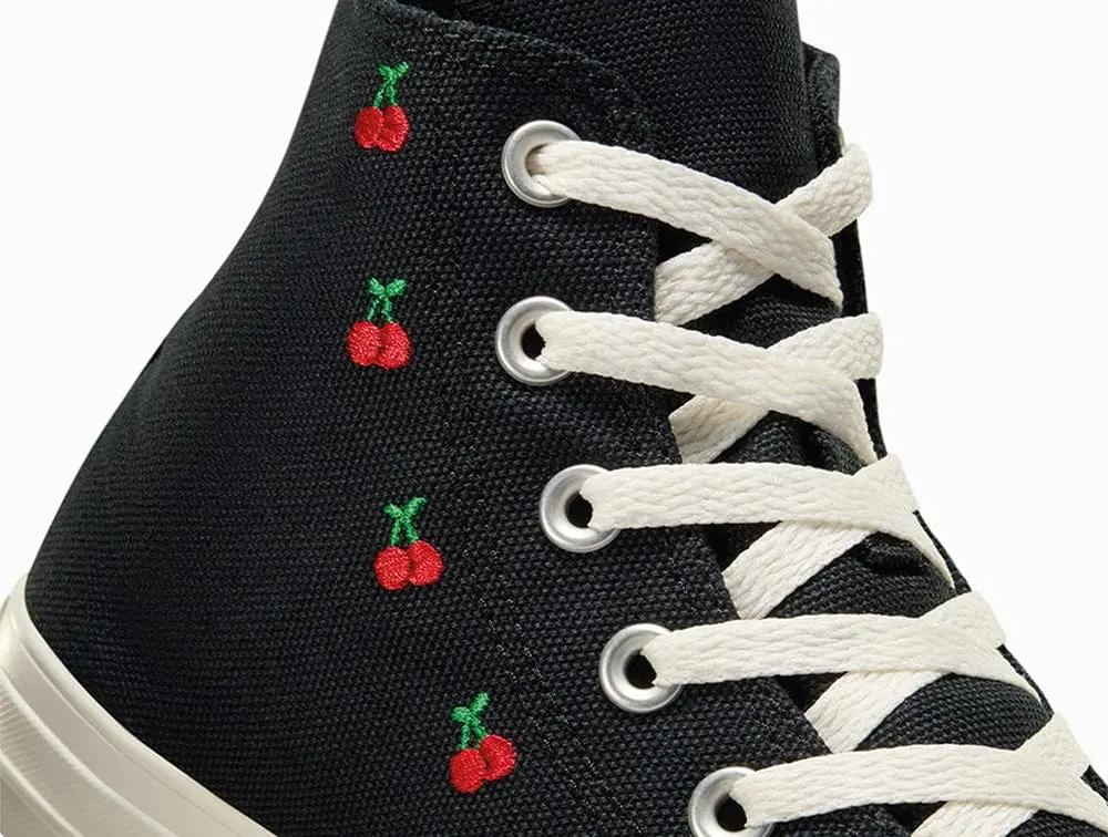 Zapatilla Converse Chuck Taylor All Star Cherry Mujer Negro - Image 7