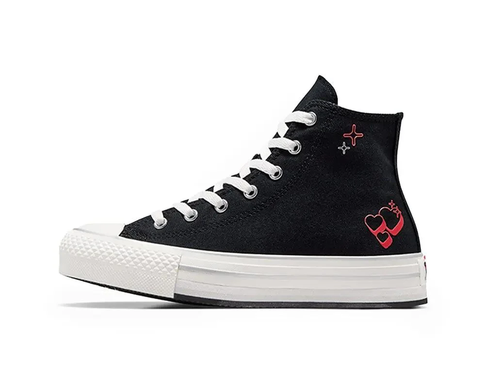 Zapatilla Converse Chuck Taylor Plataforma Mujer Negro - Image 4