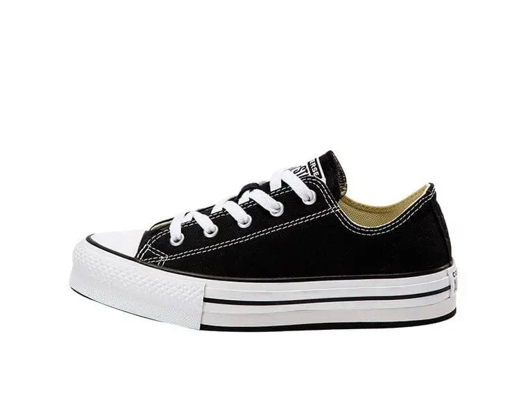Zapatilla Converse Chuck Taylor Plataforma Niños Negro - Image 4