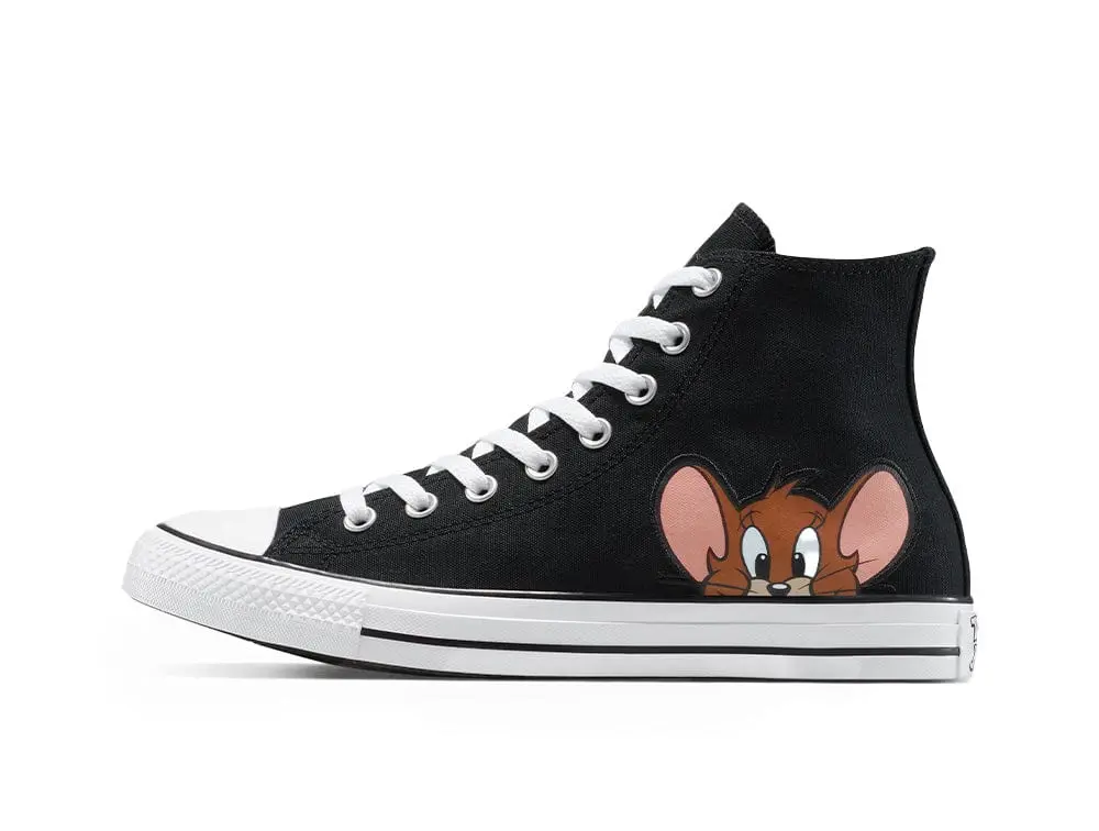 Zapatilla Converse Chuck Taylor Tom y Jerry Unisex Negro - Image 5