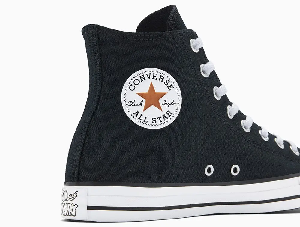 Zapatilla Converse Chuck Taylor Tom y Jerry Unisex Negro - Image 6