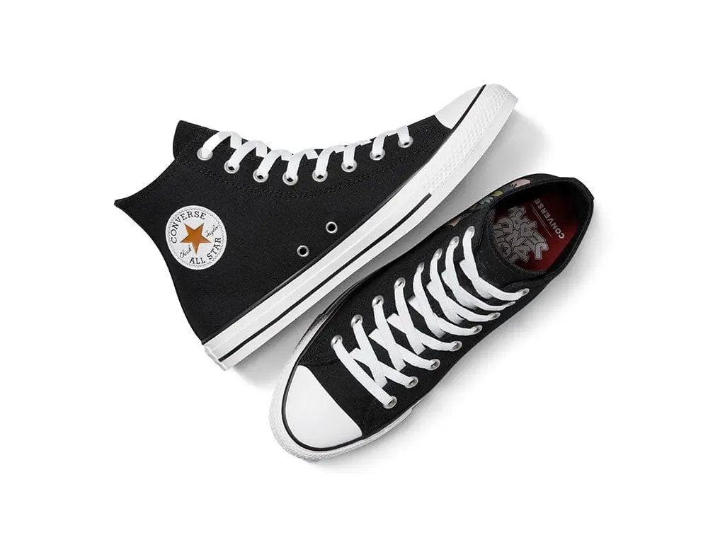 Zapatilla Converse Chuck Taylor Tom y Jerry Unisex Negro - Image 8