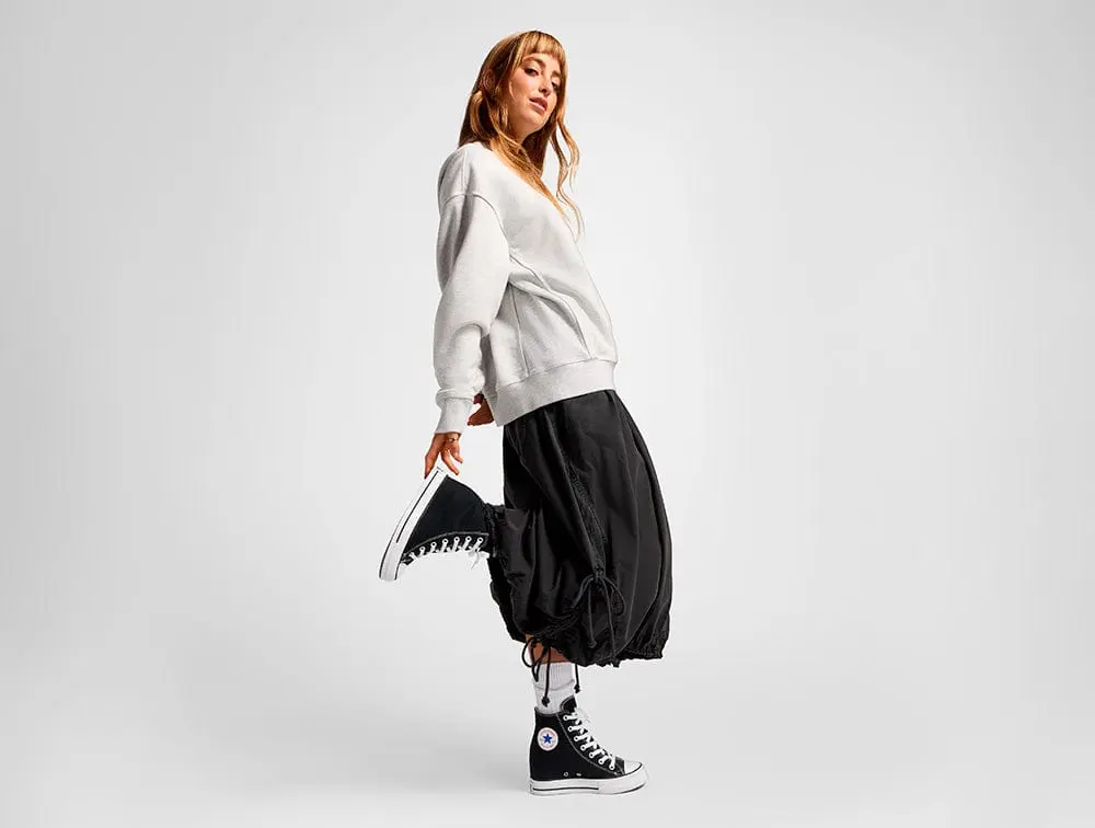 Zapatilla Converse Chuck Taylor Wedge Mujer Negro - Image 3