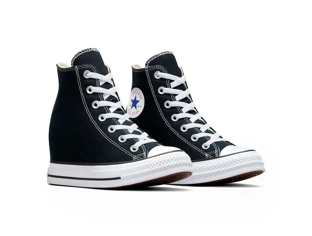 Zapatilla Converse Chuck Taylor Wedge Mujer Negro - Image 6