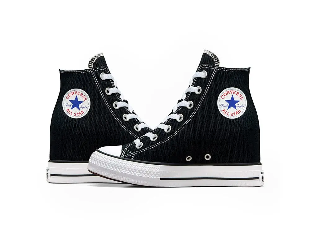 Zapatilla Converse Chuck Taylor Wedge Mujer Negro - Image 7