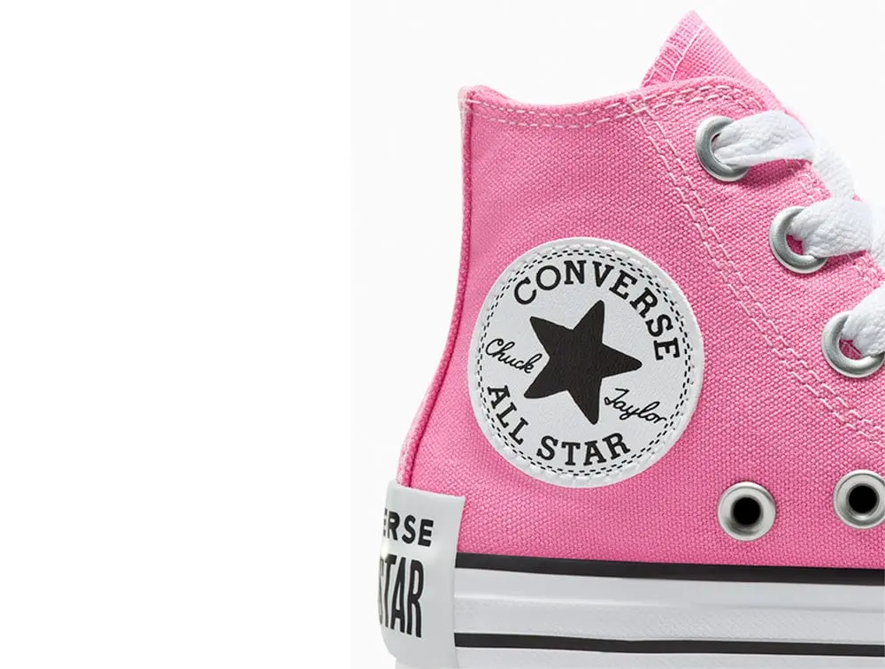 Zapatilla Converse Chuck Taylor All Star Eva Lift Hi Niños Rosado - Image 2