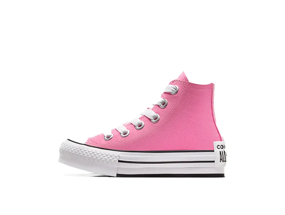 Zapatilla Converse Chuck Taylor All Star Eva Lift Hi Niños Rosado - Image 3