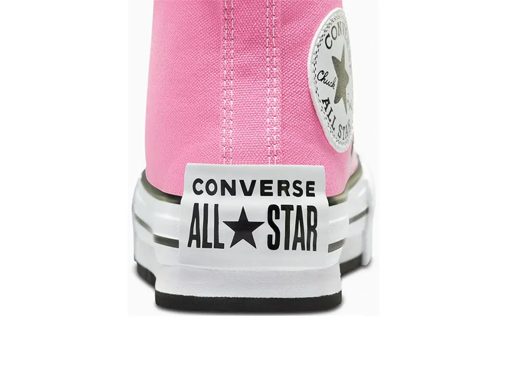 Zapatilla Converse Chuck Taylor All Star Eva Lift Hi Niños Rosado - Image 4