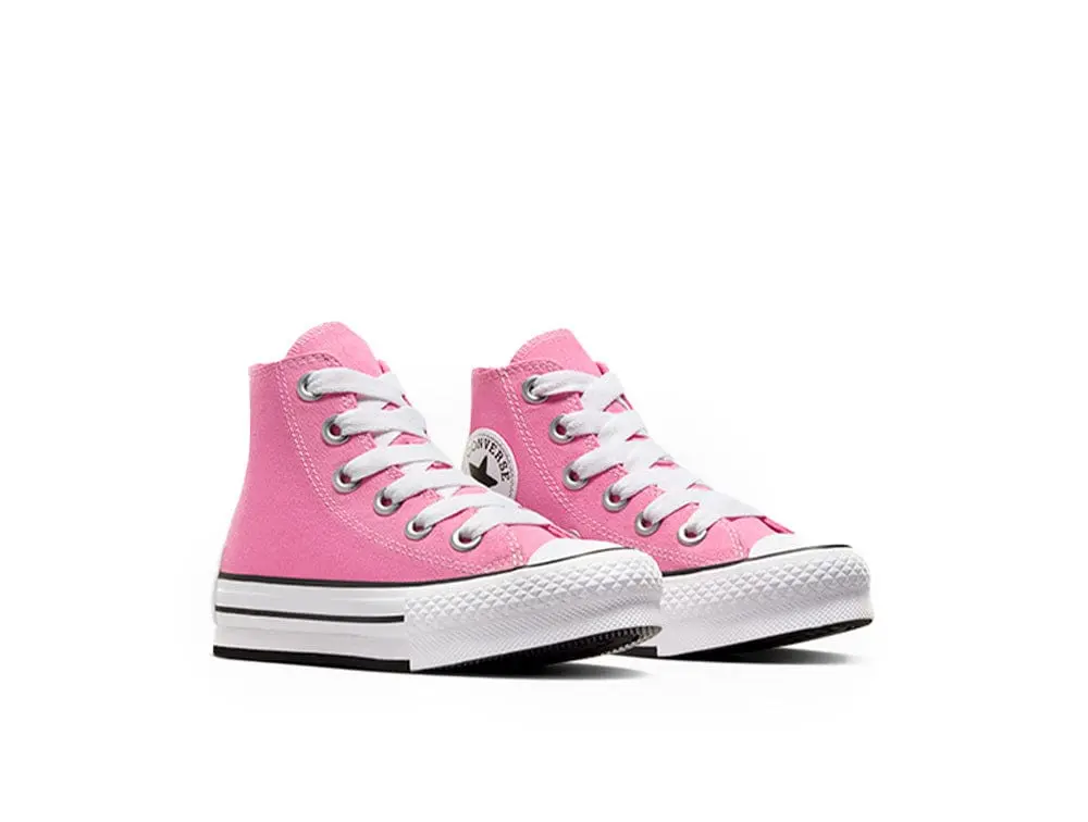 Zapatilla Converse Chuck Taylor All Star Eva Lift Hi Niños Rosado - Image 6