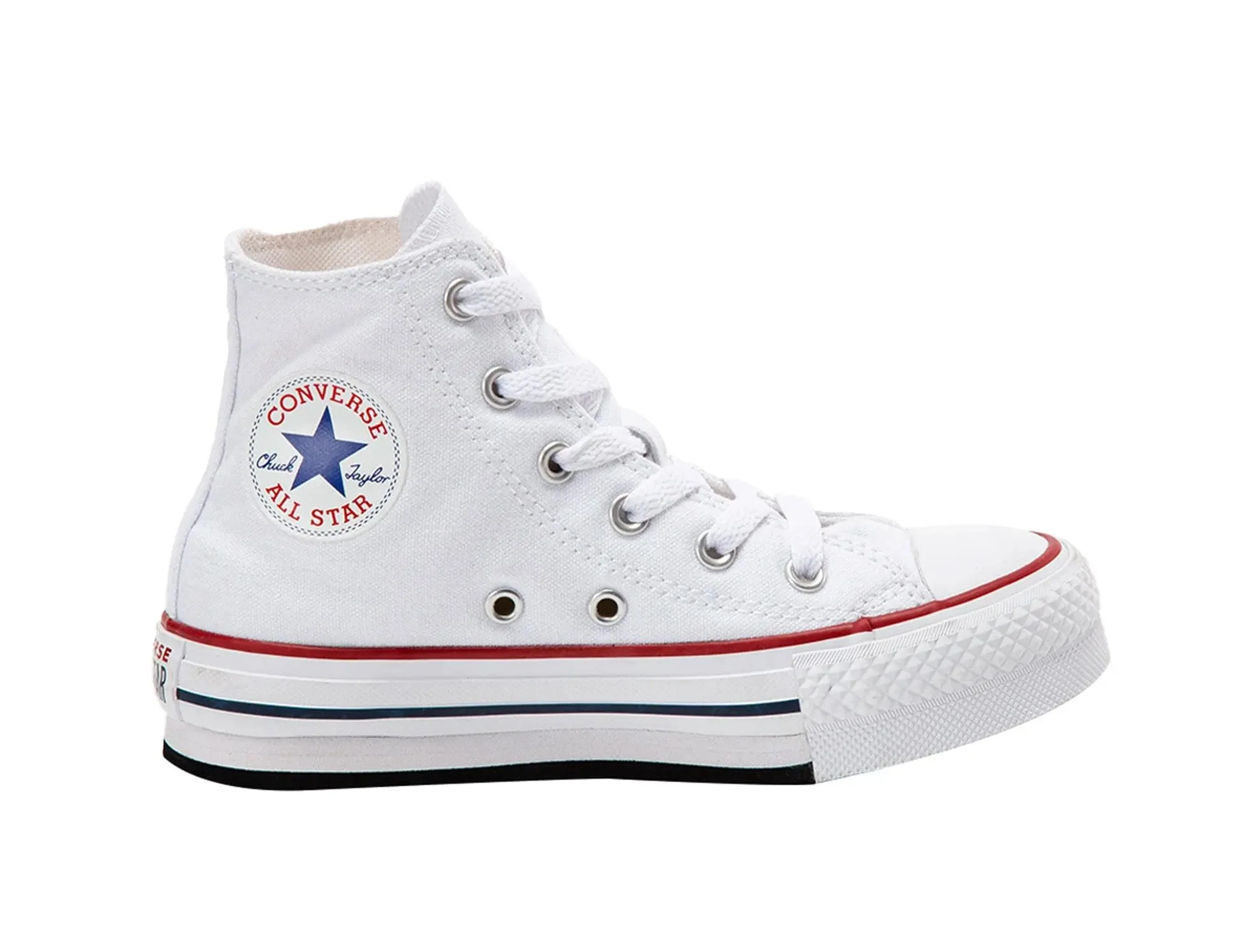 Zapatilla Converse Chuck Taylor Eva Lift Niños Blanco