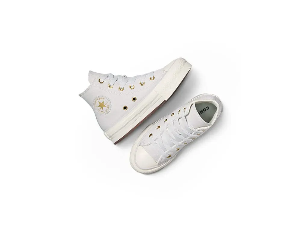 Zapatilla Converse Chuck Taylor Eva Lift Niños Gris - Image 5