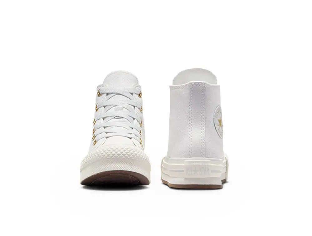 Zapatilla Converse Chuck Taylor Eva Lift Niños Gris - Image 6