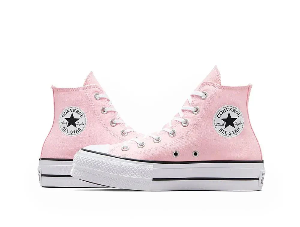 Zapatilla Converse Chuck Taylor Lift Hi Mujer Rosado claro - Image 3