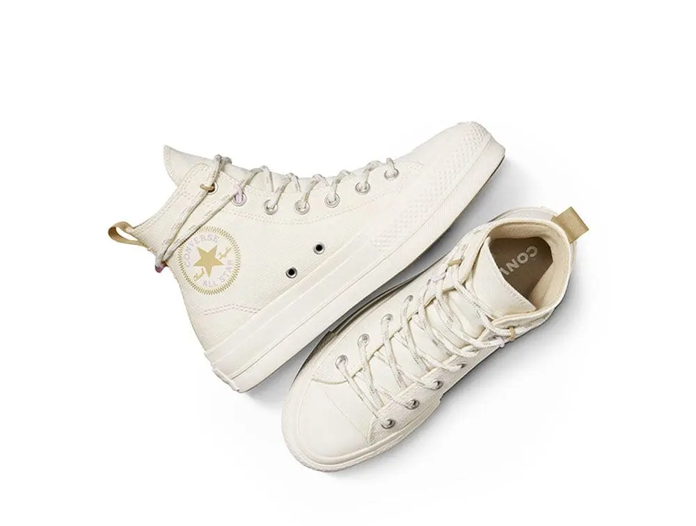 Zapatilla Converse Chuck Taylor Lift Mujer Beige - Image 3