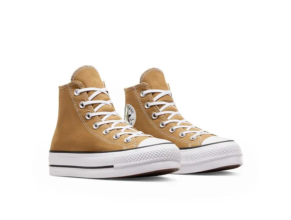 Zapatilla Converse Chuck Taylor Lift Mujer Cafe - Image 5