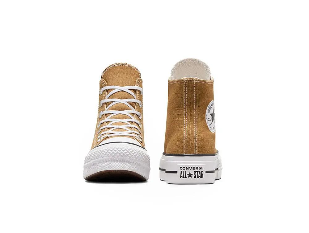 Zapatilla Converse Chuck Taylor Lift Mujer Cafe - Image 6