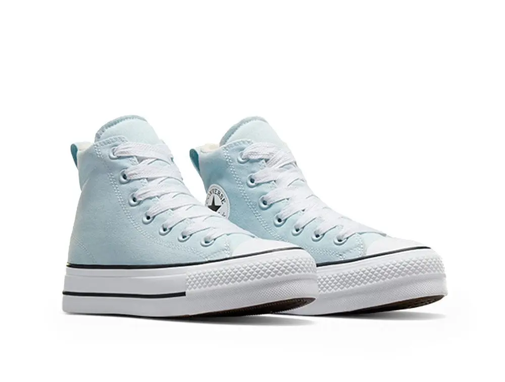 Zapatilla Converse Chuck Taylor Lift 90's Sport Mujer Celeste - Image 6