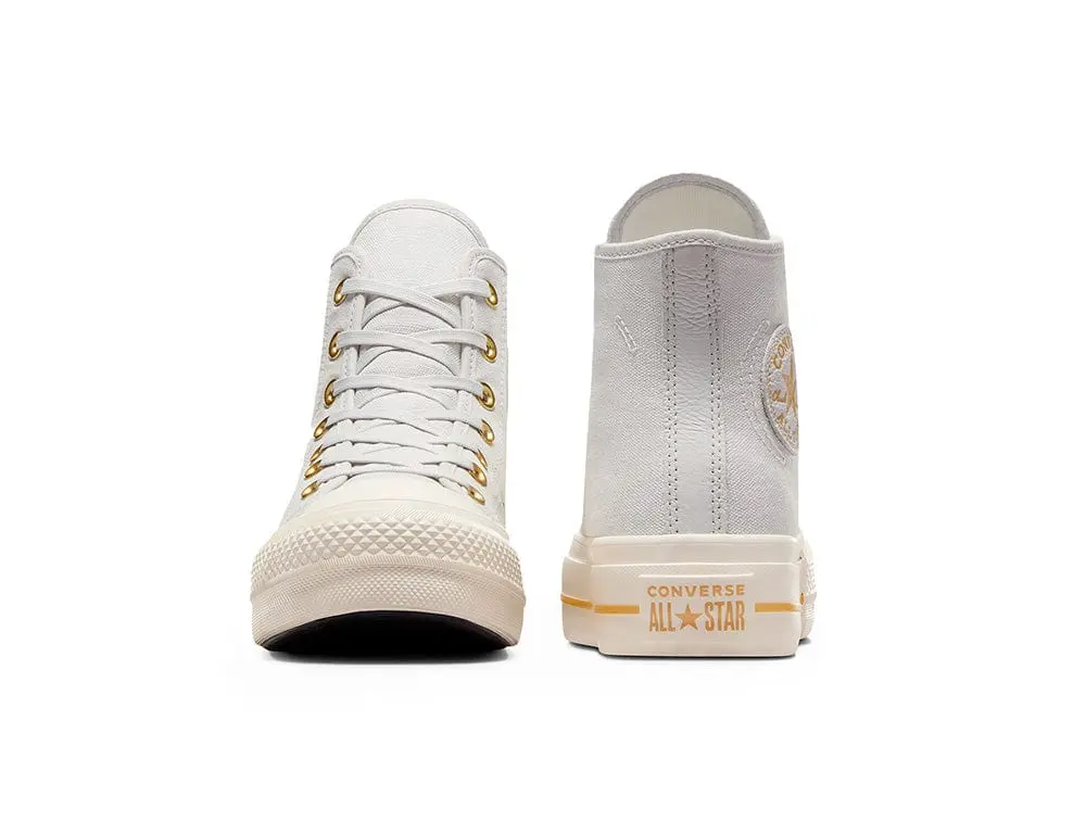 Zapatilla Converse Chuck Taylor Lift Mujer Gris - Image 6