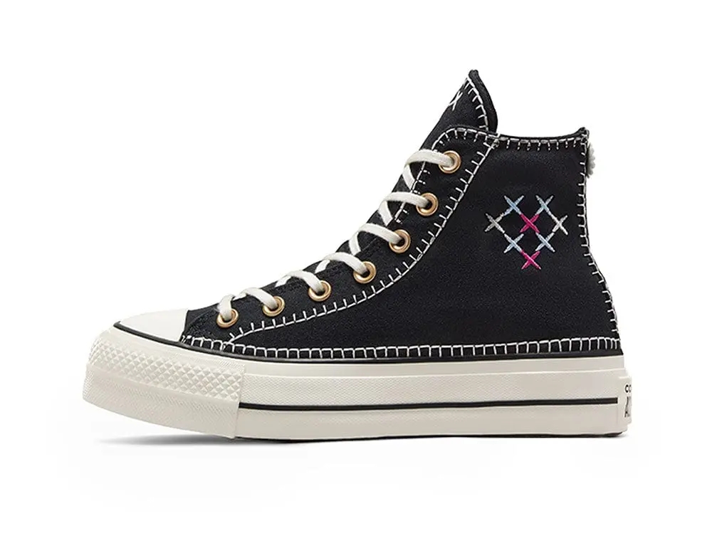 Zapatilla Converse Chuck Taylor Lift Mujer Negro - Image 2