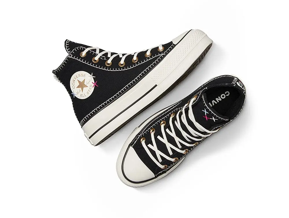 Zapatilla Converse Chuck Taylor Lift Mujer Negro - Image 3