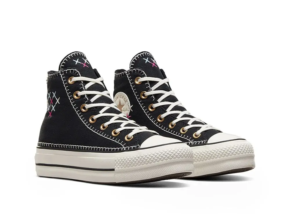 Zapatilla Converse Chuck Taylor Lift Mujer Negro - Image 4