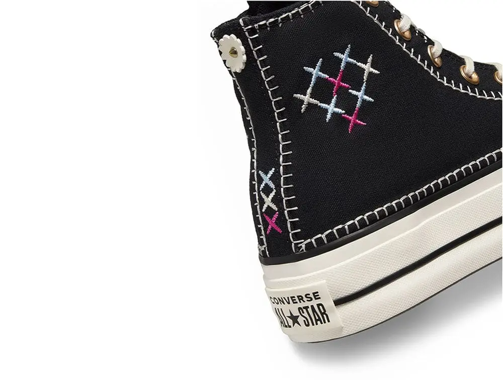 Zapatilla Converse Chuck Taylor Lift Mujer Negro - Image 8