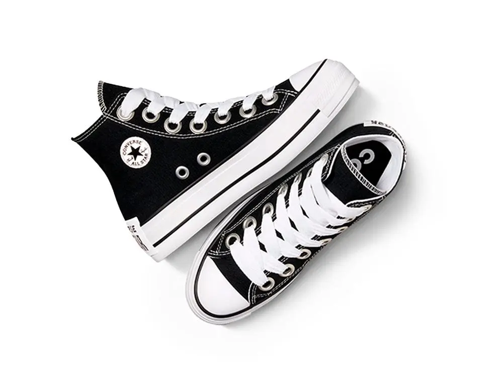 Zapatilla Converse Chuck Taylor Lift Sketch Mujer Negro - Image 4