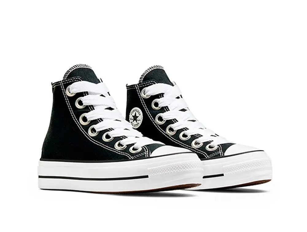 Zapatilla Converse Chuck Taylor Lift Sketch Mujer Negro - Image 5