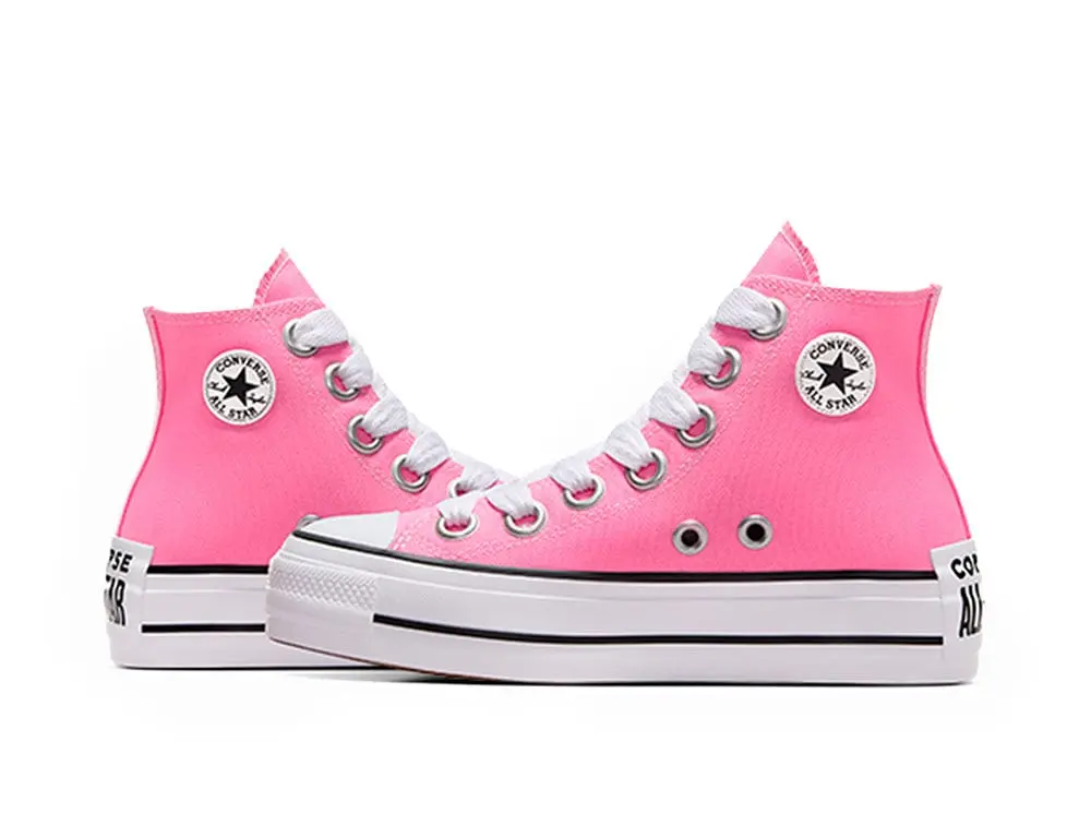 Zapatilla Converse Chuck Taylor Lift Sketch Mujer Rosado - Image 6