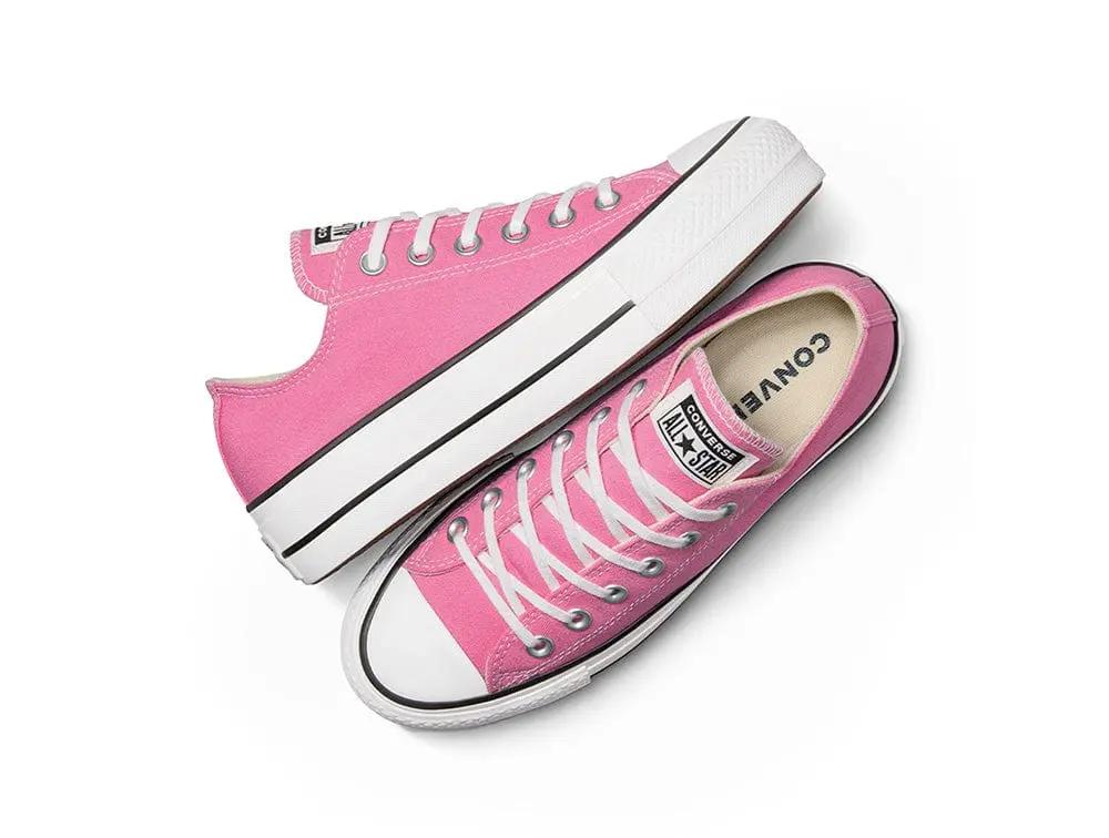 Zapatilla Converse Chuck Taylor Lift Ox Mujer Rosado oscuro - Image 3