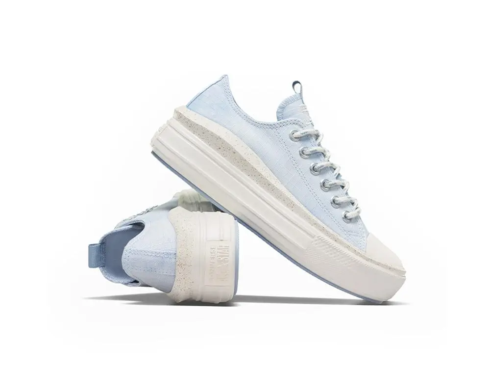 Zapatilla Converse Chuck Taylor Move Mujer Celeste - Image 10