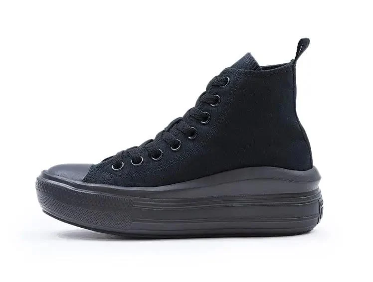 Zapatilla Converse Chuck Taylor Move Plataforma Mujer Mono Negro - Image 3