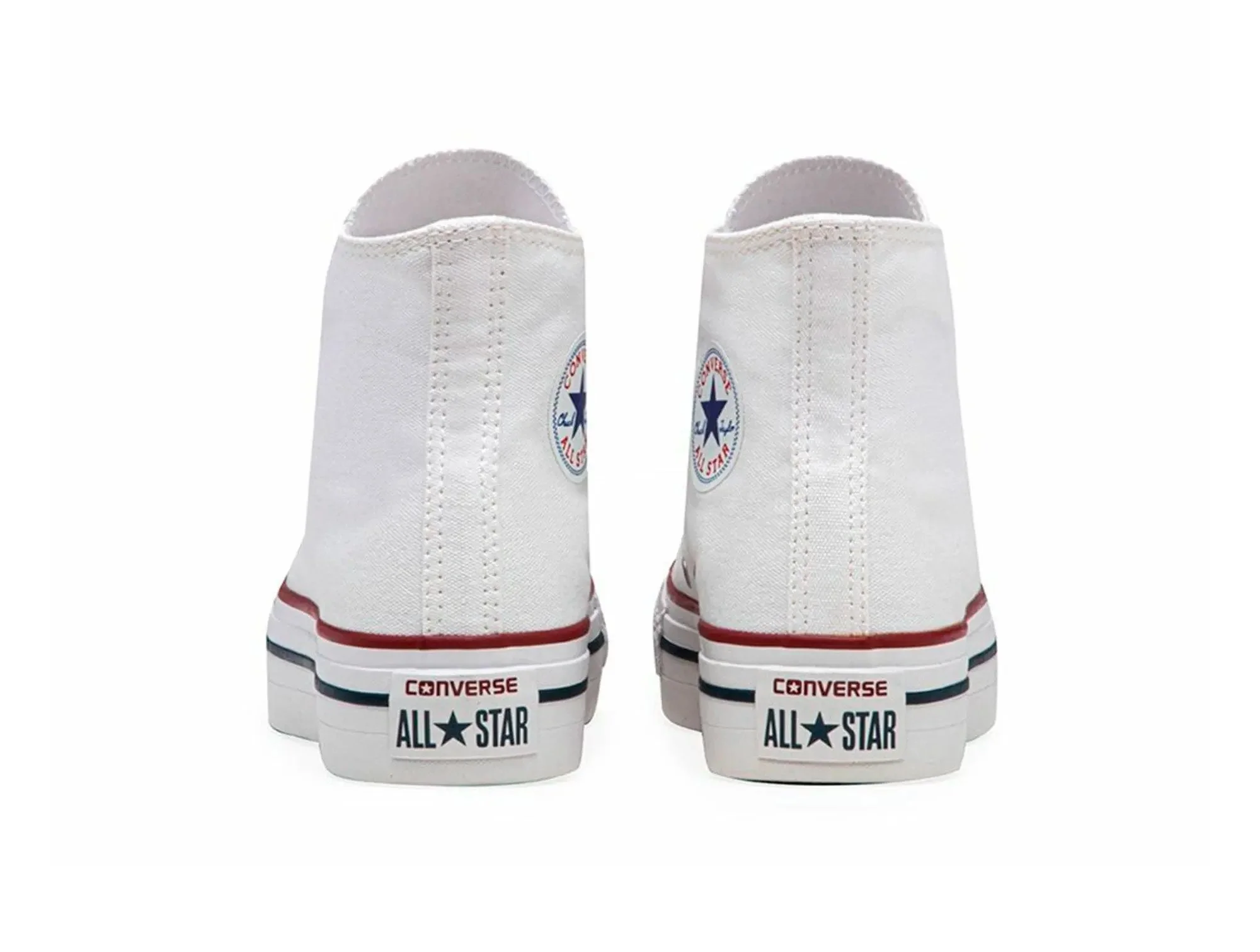 Zapatilla Converse Chuck Taylor Plataforma Hi Mujer Blanco - Image 4