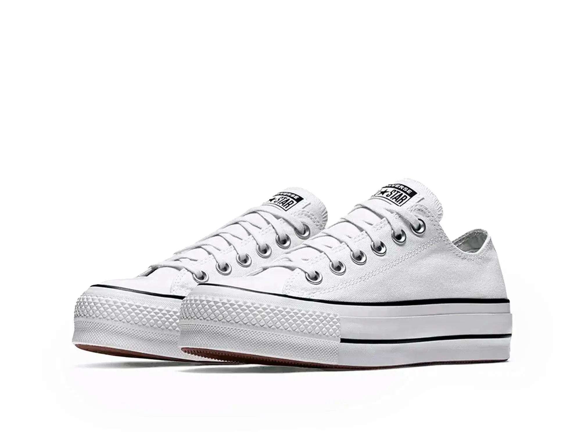 Zapatilla Converse Chuck Taylor Plataforma Mujer Blanco - Image 3