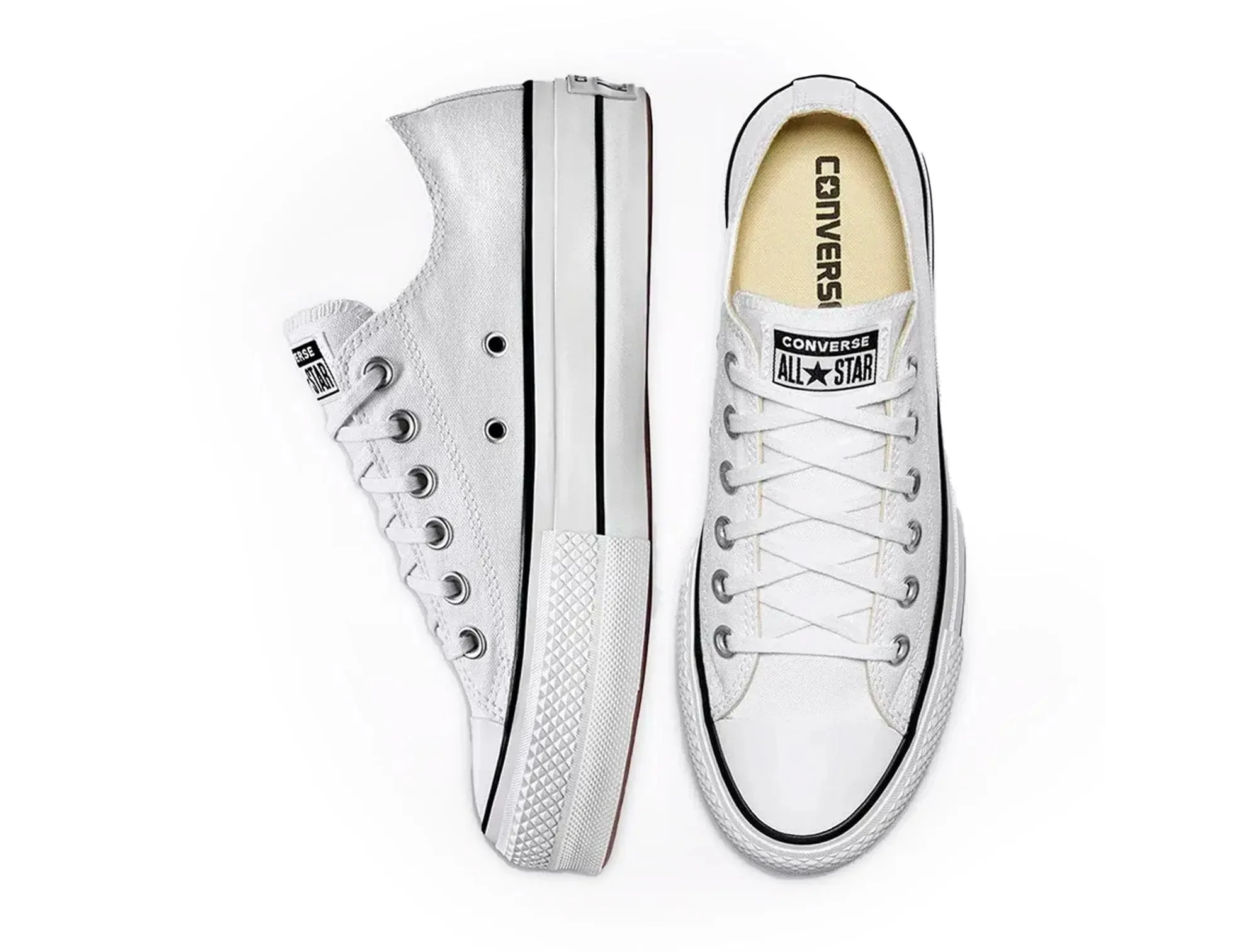 Zapatilla Converse Chuck Taylor Plataforma Mujer Blanco - Image 5