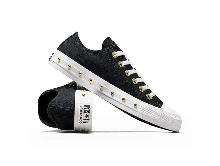 Zapatilla Converse Chuck Taylor Studded Mujer Negro - Image 2